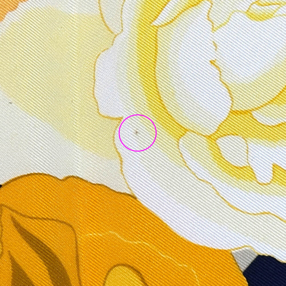 Hermes scarf/muffler, Carre 90, ROSRRAIE (Rose Garden), women's, brand name, ... - Picture 8 of 11